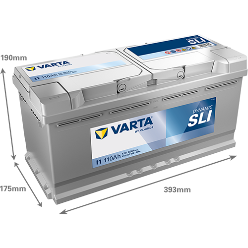 VARTA Dynamic SLI 610402092 käivitusaku 110 Ah 920 A L-