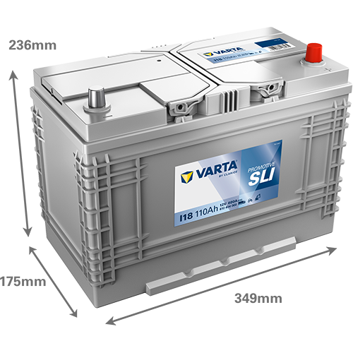 VARTA Promotive SLI 610404068 käivitusaku 110 Ah 680 A L-