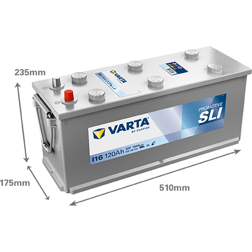 VARTA Promotive SLI 620109076 käivitusaku 120 Ah 760 A L-