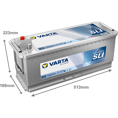 VARTA Promotive SLI 640400080 käivitusaku 140 Ah 800 A L+