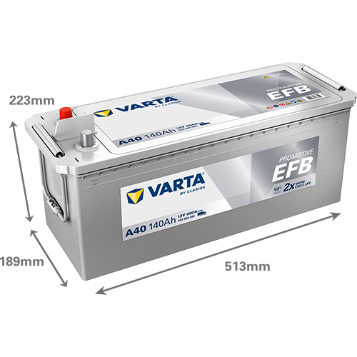 VARTA Promotive EFB 640500080 käivitusaku 140 Ah 800 A
