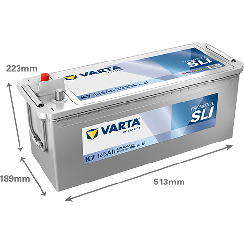 VARTA Promotive SLI 645400080 käivitusaku 145 Ah 800 A L+
