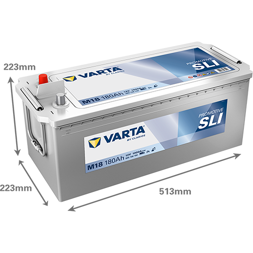 VARTA Promotive SLI 680108100 käivitusaku 180 Ah 1000 A L+