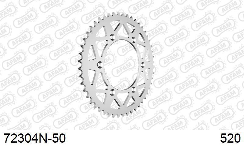 AFAM Tagumine hammasratas 72304N-50, 50z, samm 520