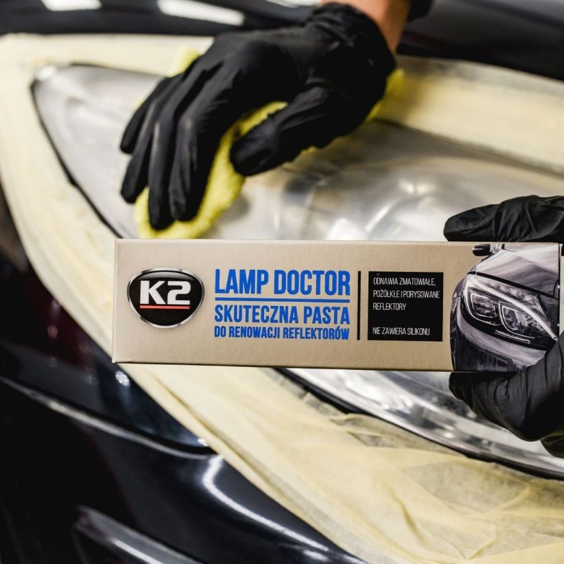 K2 Lamp Doctor esitulede renoveerimispasta