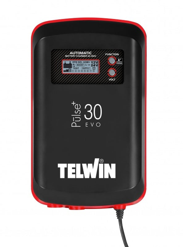 Telwin Akulaadija 12 / 24 / 230 V, 27 A, Pulse