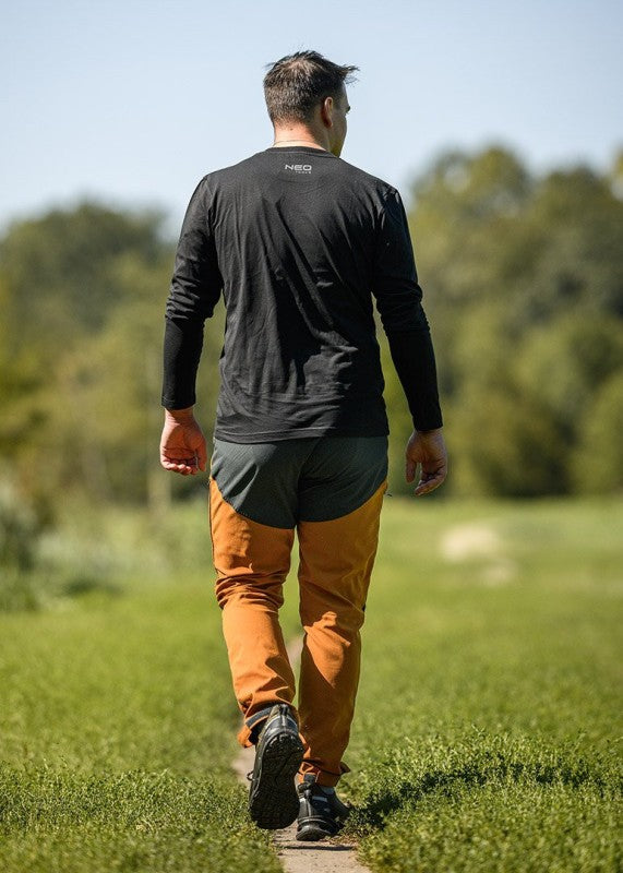 NEO Tools Tööpüksid OUTDOOR, 4 WAY STRETCH, sinepikollane-hallid
