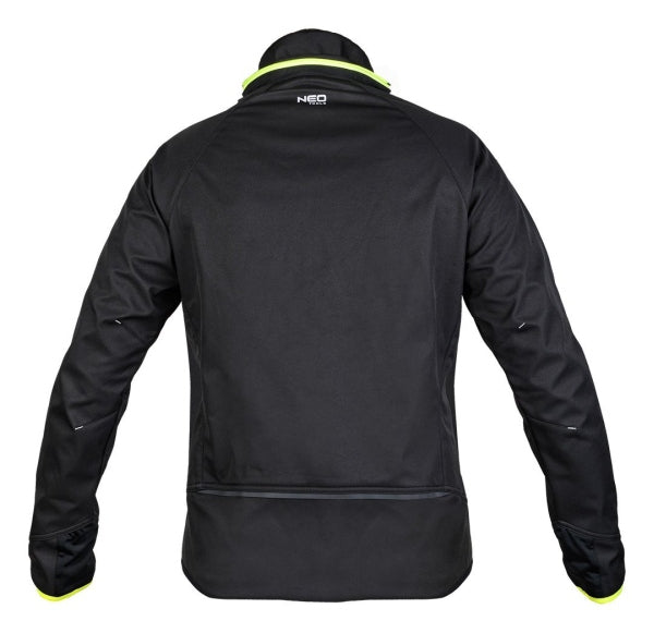 NEO Tools Softshell-jope MIX&MATCH, must-kollane