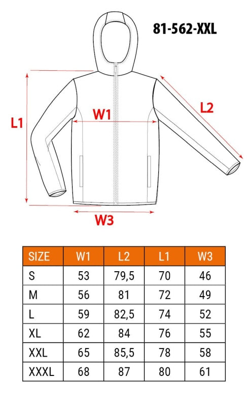 NEO Tools Softshell-jope MIX&MATCH, must-kollane