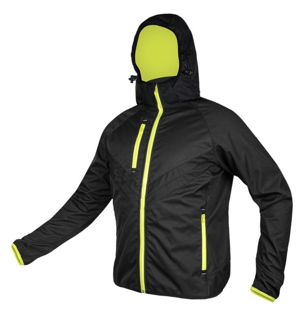 NEO Tools Softshell-jope MIX&MATCH, must-kollane