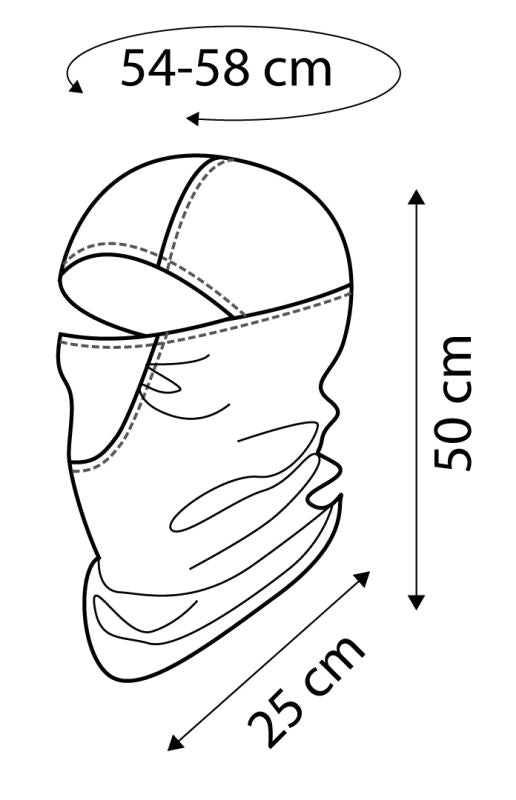 NEO Tools Mitmeotstarbeline maskimüts, must, üks suurus