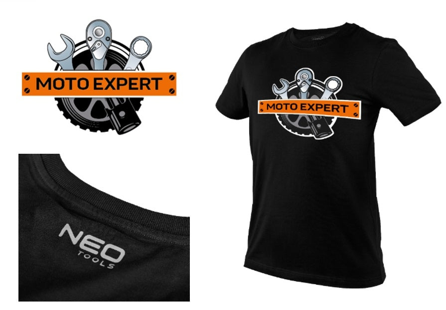 NEO Tools T-särk trükiga MOTO EXPERT