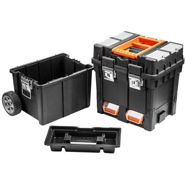 NEO Tools Tööriistakast HD COMPACT ratastel