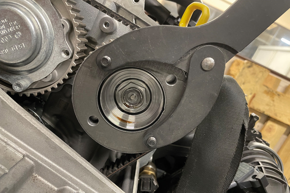 Nukkvõlli hammasratta hoidetööriist - VW Group 1.0L, 1.5L bensiin
