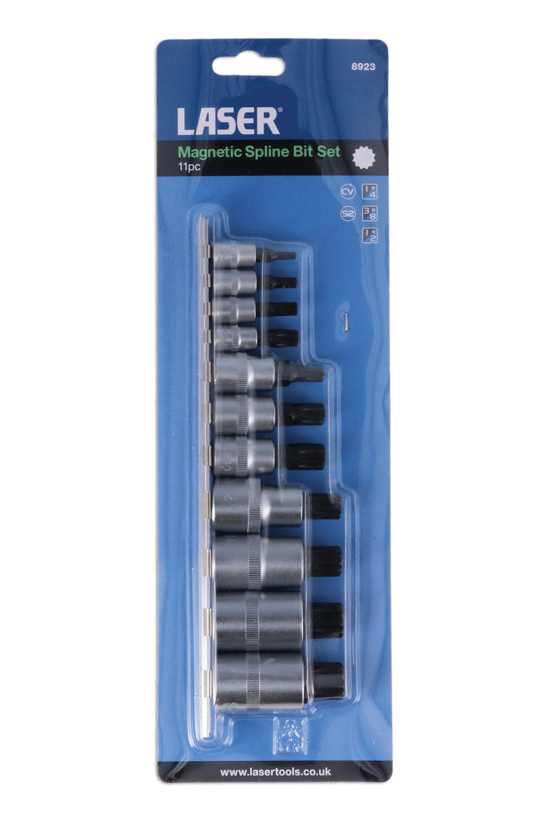 Magnetiliste Spline-otsakute komplekt 11 osa