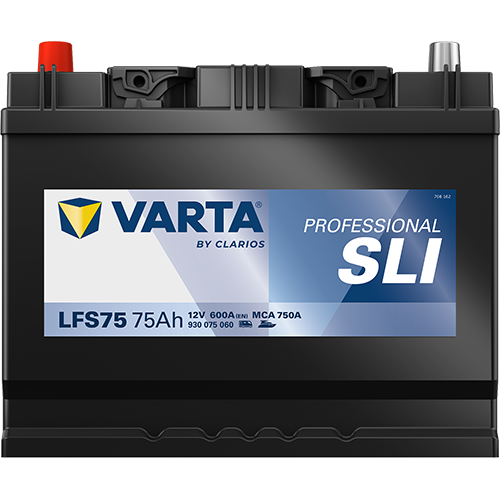 VARTA Professional SLI 930075060 käivitus- ja tarbeaku 75 Ah 600 A L+