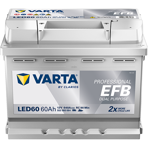 VARTA Professional EFB 932060064 käivitus- ja tarbeaku 60 Ah 640 A L-