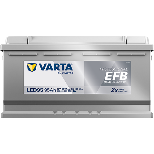VARTA Professional EFB 932095085 käivitus- ja tarbeaku 95 Ah 850 A L-
