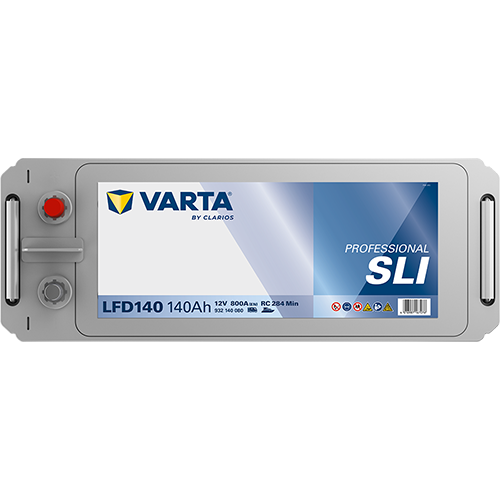 VARTA Professional SLI 932140080 käivitus- ja tarbeaku 140 Ah 800 A L-