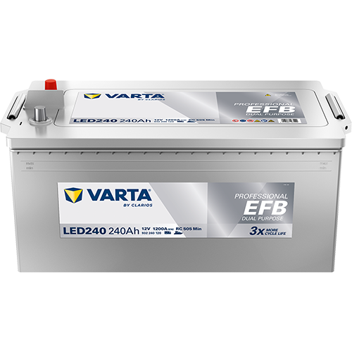 VARTA Professional EFB 932240120 käivitus- ja tarbeaku 240 Ah 1200 A L-