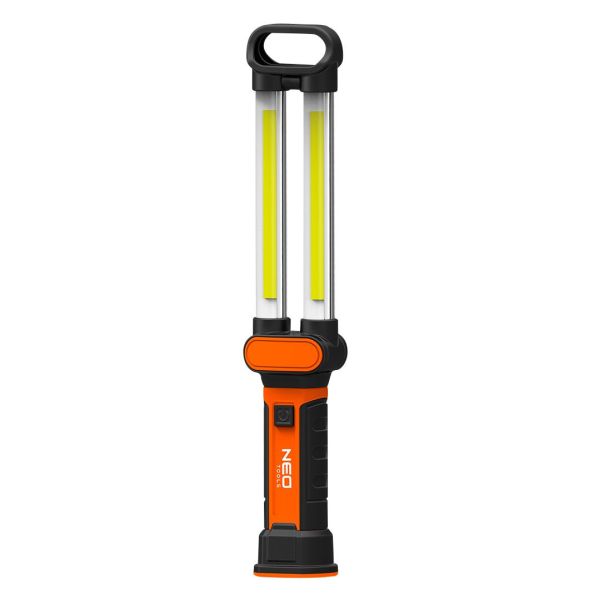 NEO Tools Aku-töökojalamp 500 lm COB, alus ja laadija