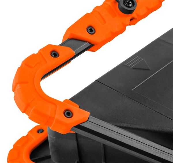 NEO Tools Patareilamp ja hoiatuskolmnurk 2 ühes