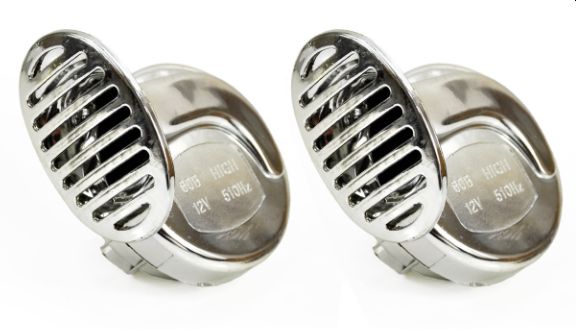 AMiO Signaalpasun 12 V, kroom, 2 tk, CHR-01