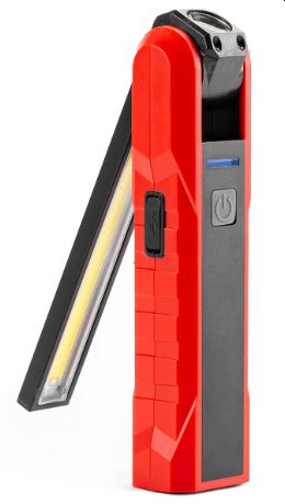 AMiO Taskulamp COB, kokkupandav, 2000 mAh, micro-USB