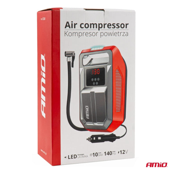 AMiO Autokompressor, LED-lambiga