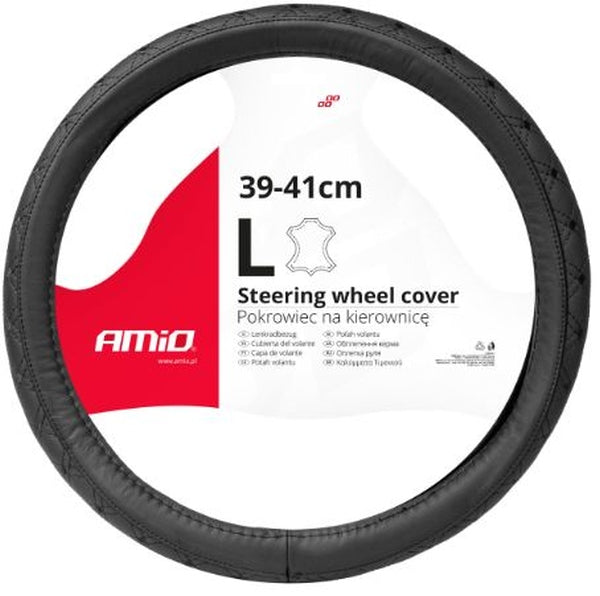 AMiO Roolikate L (39-41 cm), naturaalnahk, tepitud