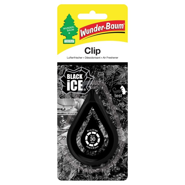 Wunder-Baum Clip ventilatsioonilõhnastaja, Black Ice