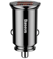 Baseus Autolaadija Circular 2x USB QC 3.0, 5 A, 30 W, must