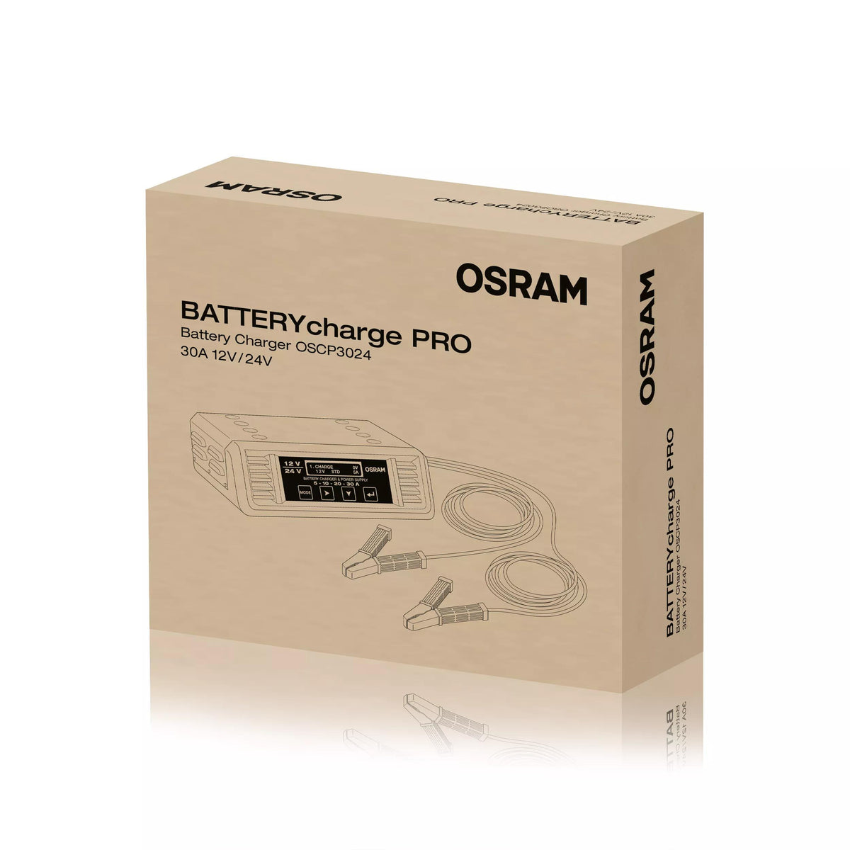 OSRAM BATTERYcharge PRO 30A akulaadija