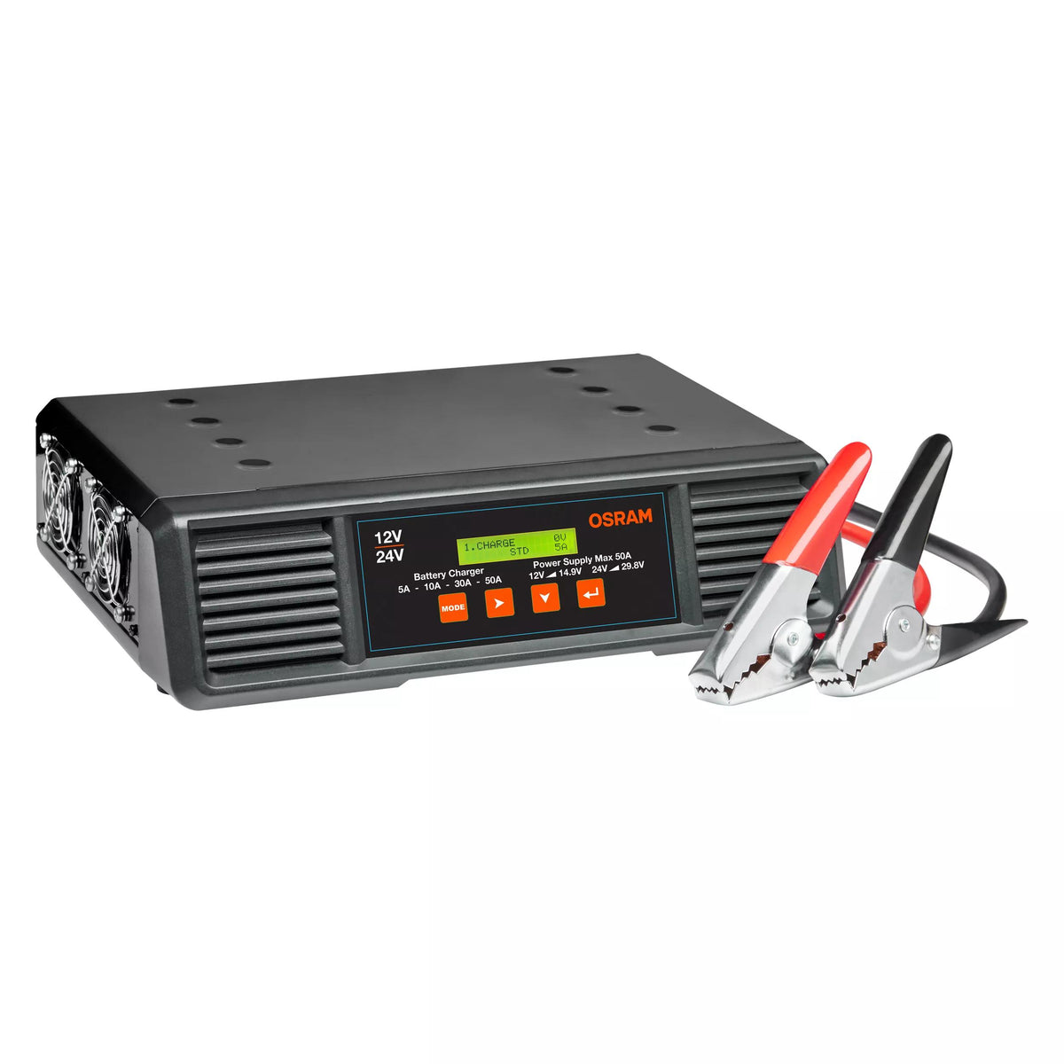 OSRAM BATTERYcharge PRO 50A akulaadija