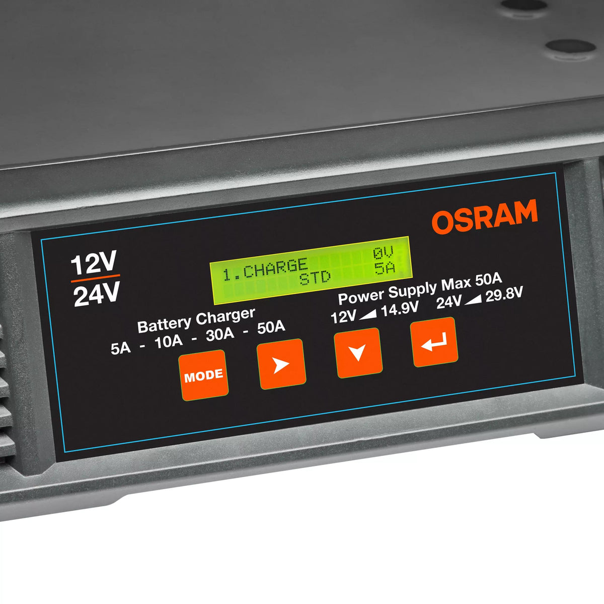 OSRAM BATTERYcharge PRO 50A akulaadija