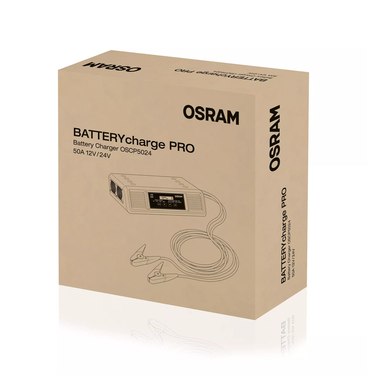 OSRAM BATTERYcharge PRO 50A akulaadija