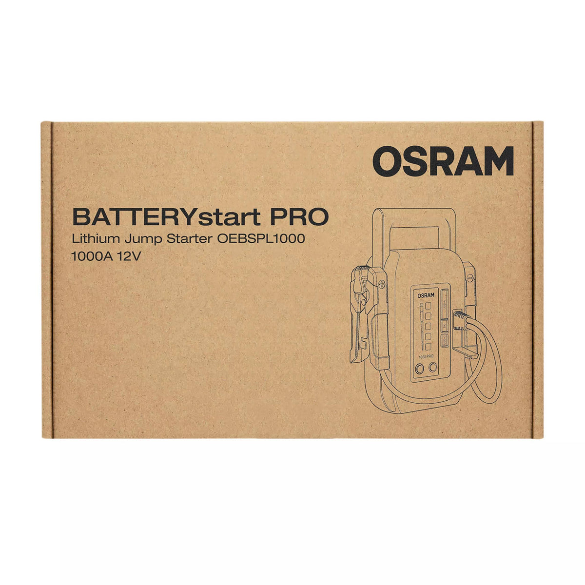 OSRAM BATTERYstart PRO 1000 käivitusabi