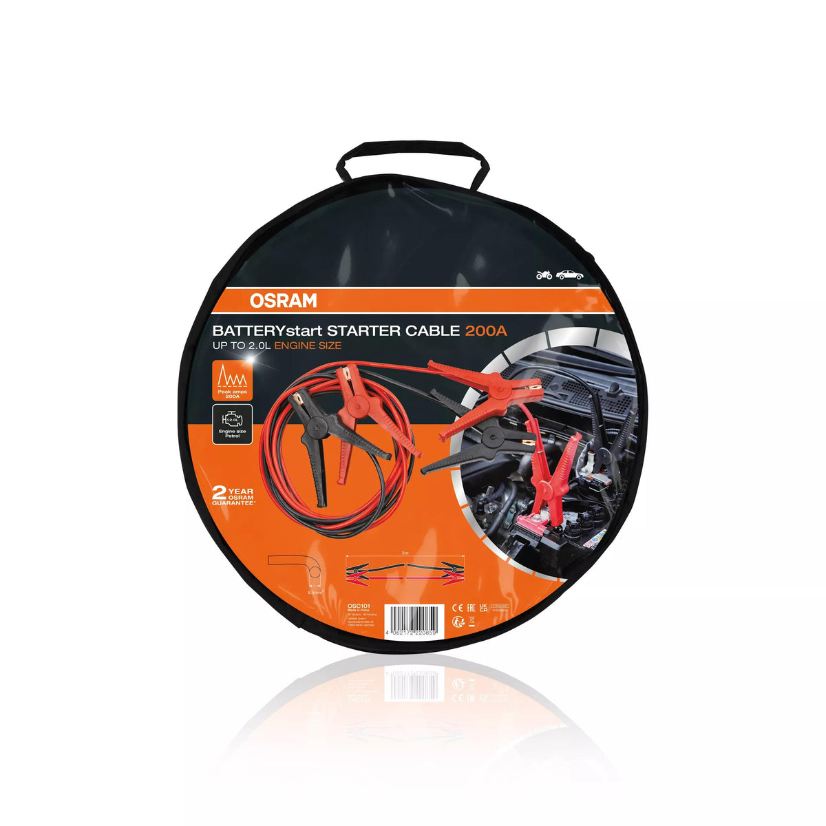 OSRAM STARTERcable 200A käivituskaablid