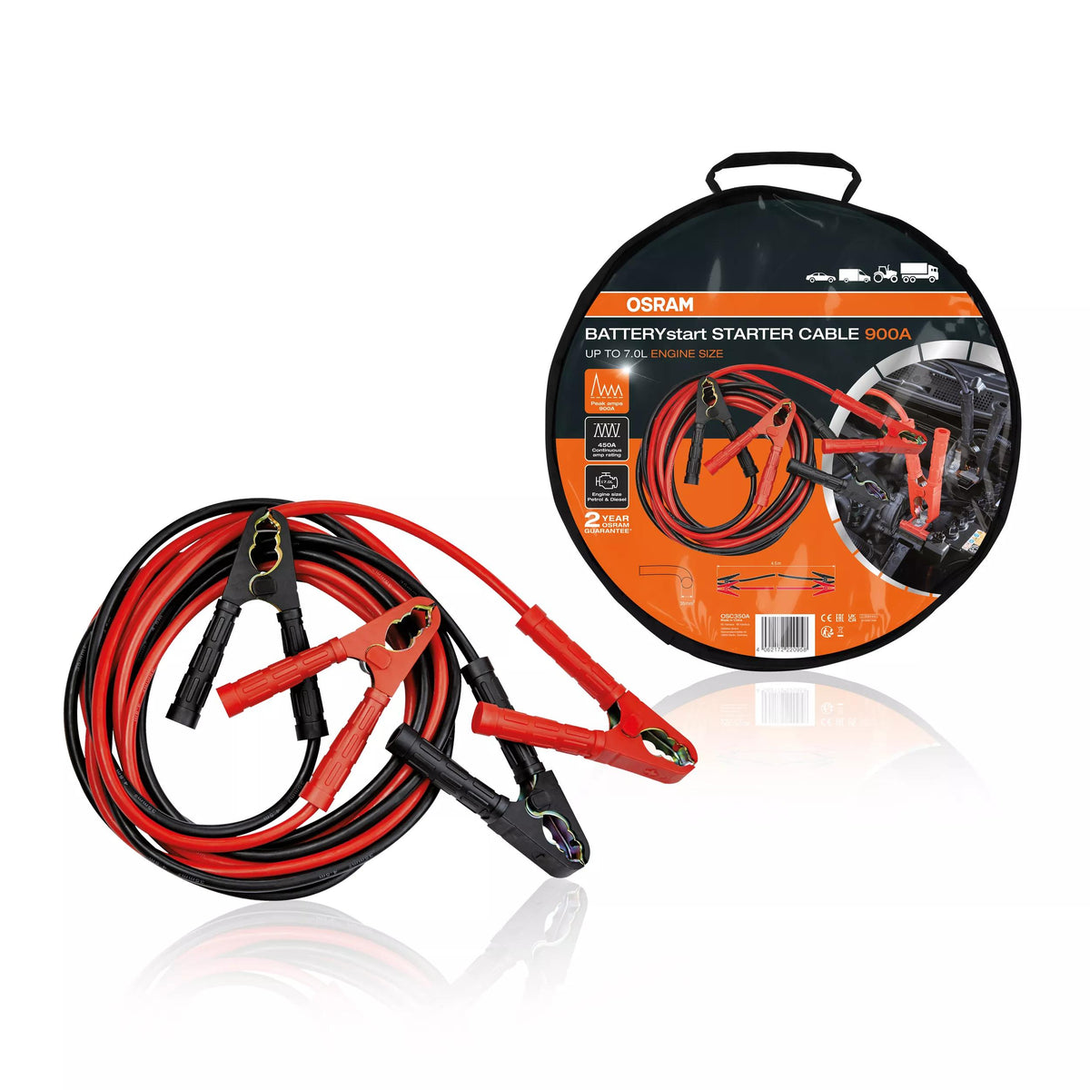 OSRAM STARTERcable 900A käivituskaablid