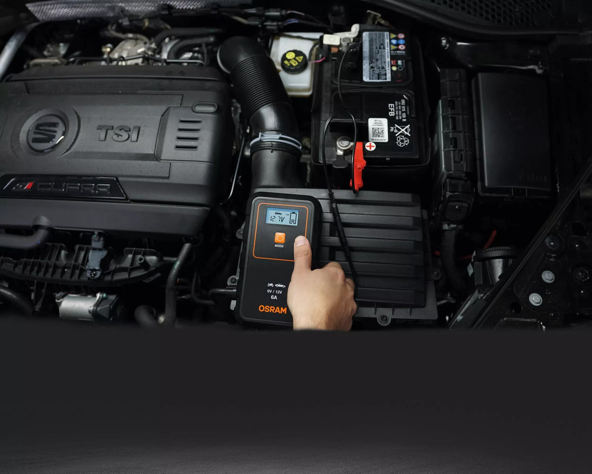 OSRAM BATTERYcharge 908 akulaadija