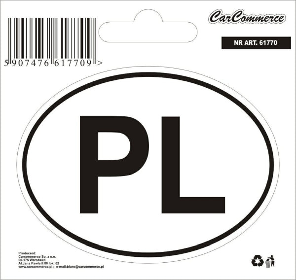 CarCommerce PL-kleebis