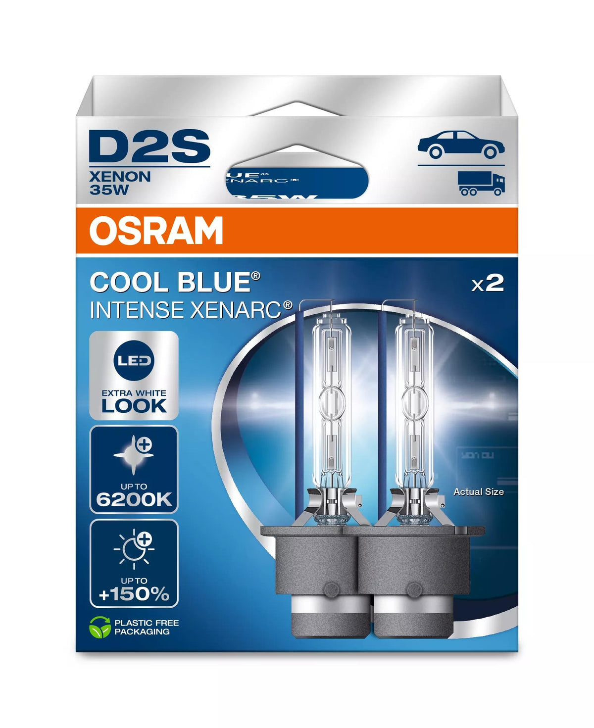 OSRAM XENARC COOL BLUE INTENSE D2S 35 W ksenoonpirn