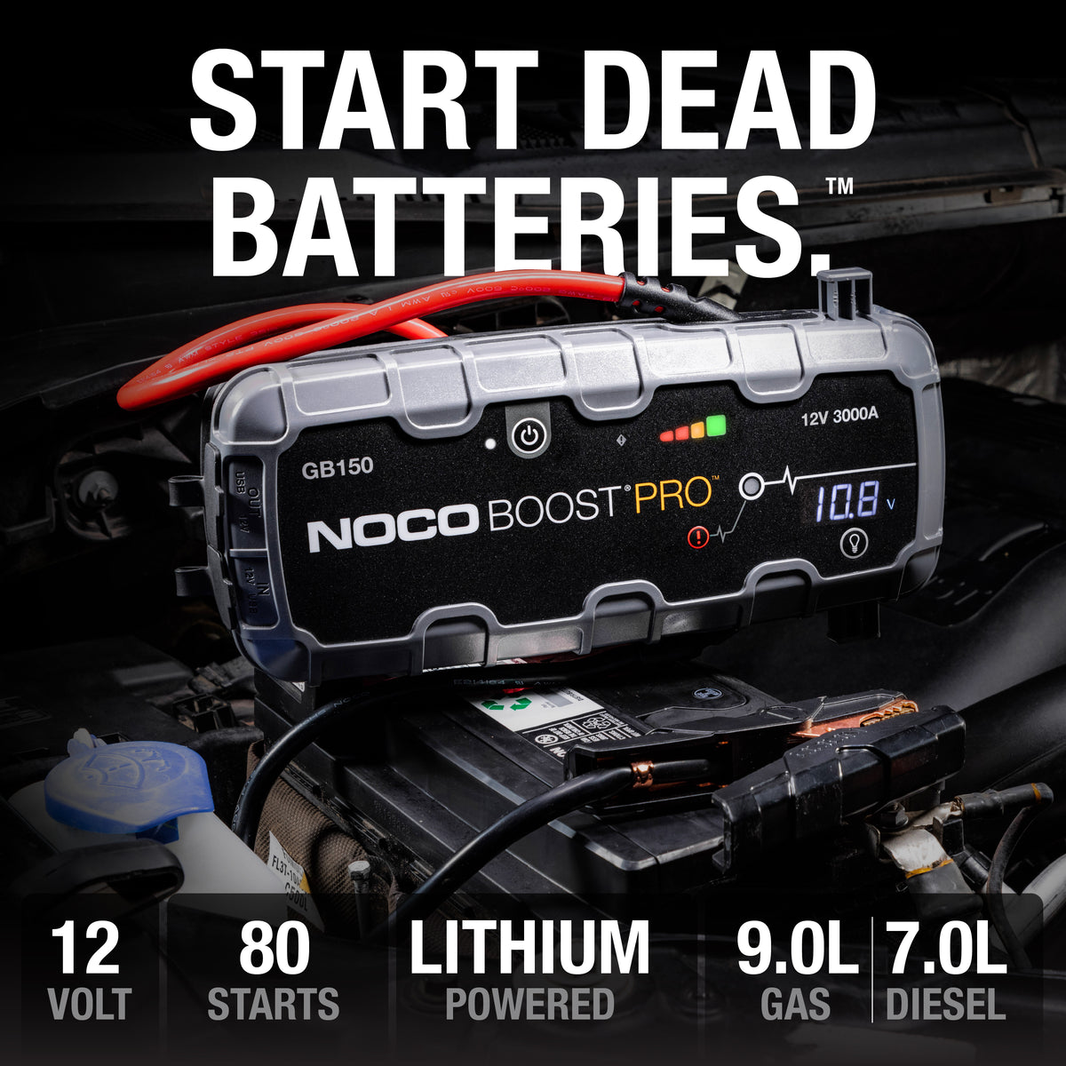 NOCO Boost PRO GB150 käivitusabi 3000 A 12 V