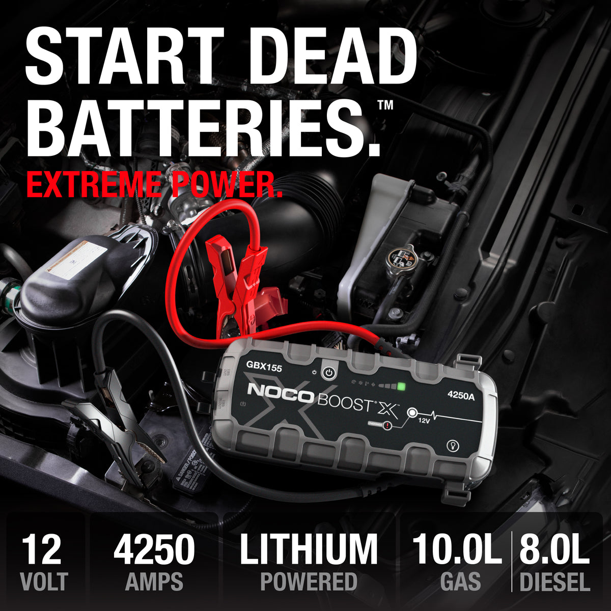 NOCO Boost X GBX155 käivitusabi 4250 A