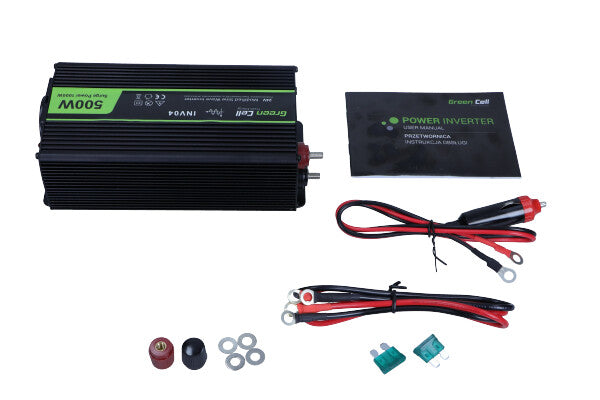 Green Cell Pingemuundur 24 V - 230 V, 500/1000 W