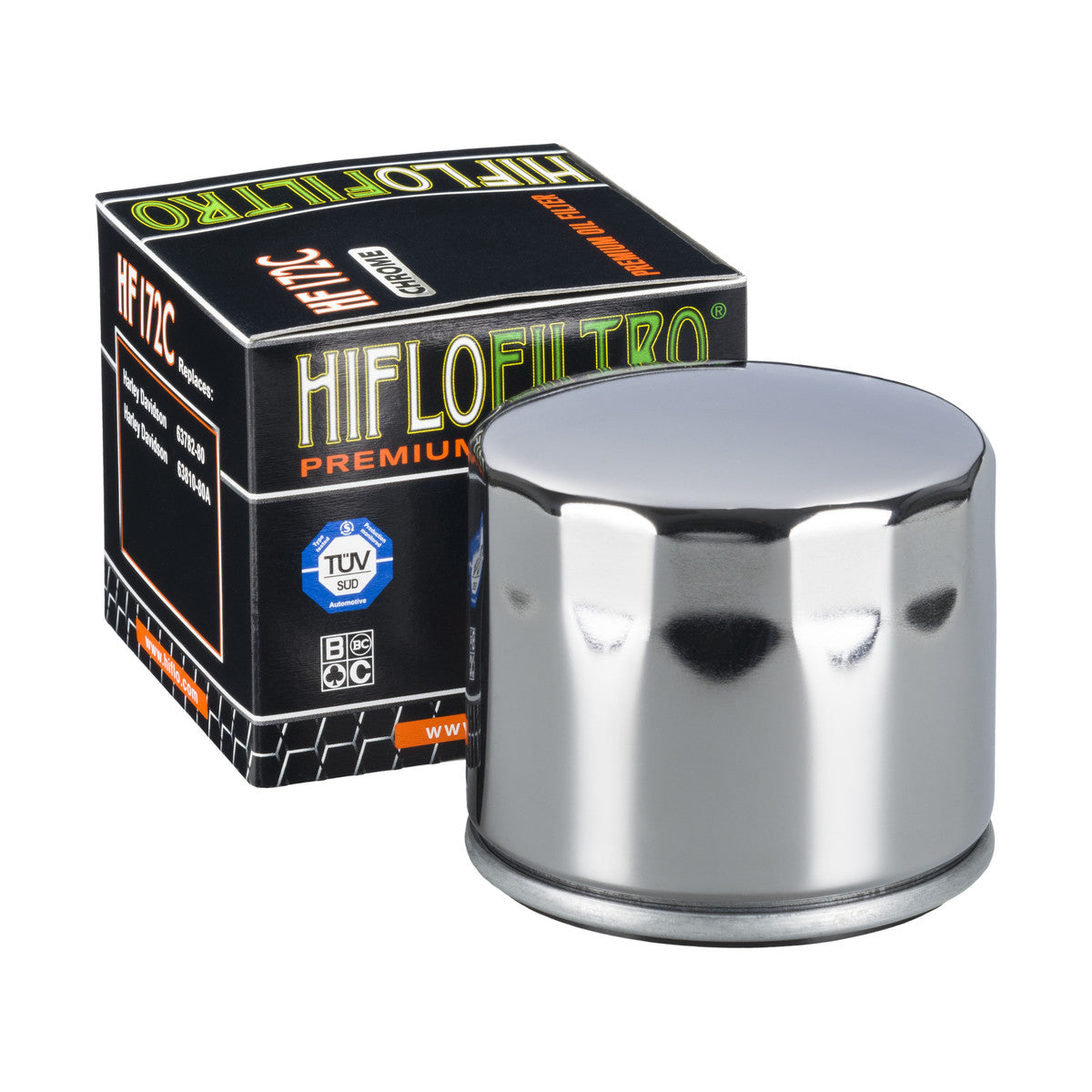 Hiflofiltro Õlifilter HF172C, kroom