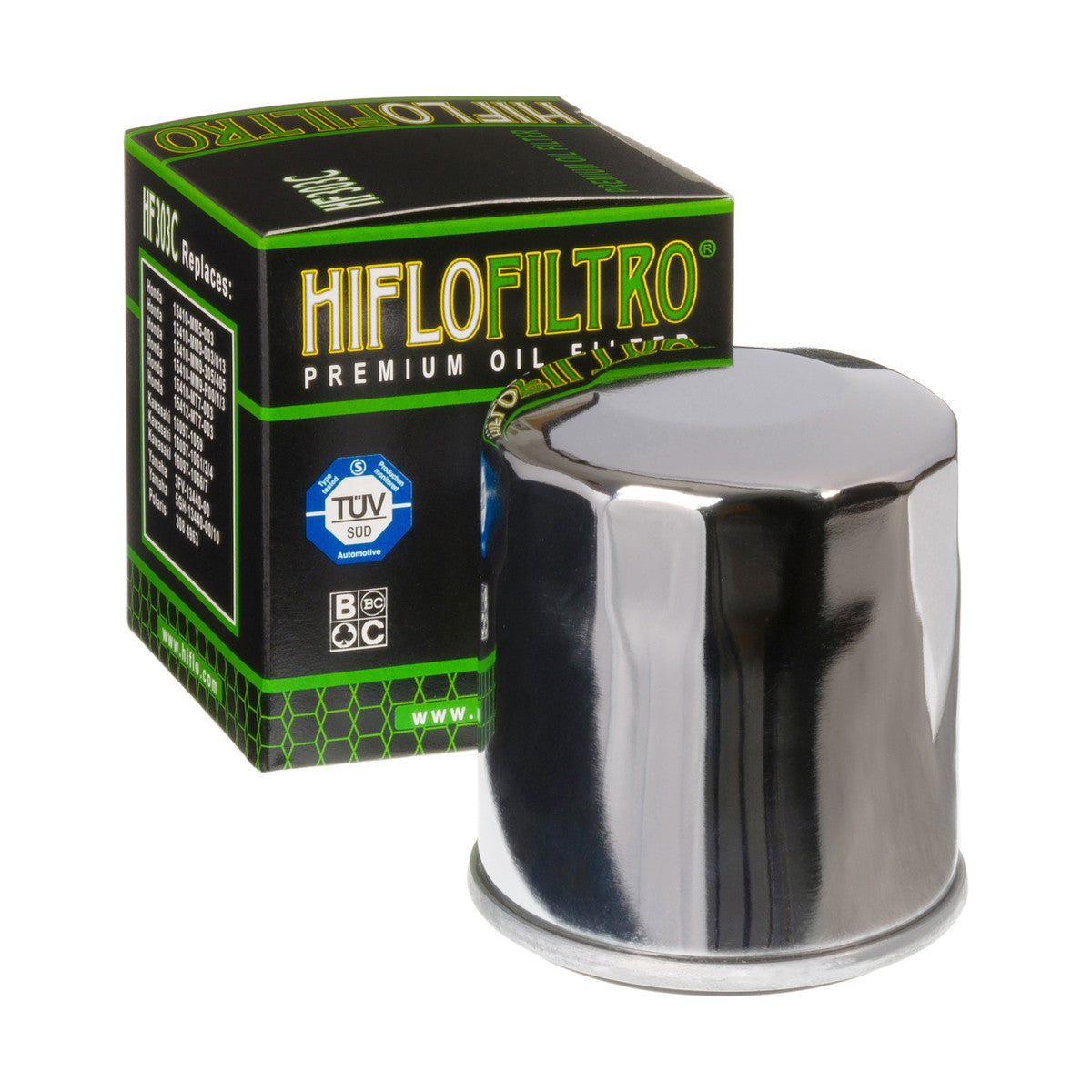 Hiflofiltro Õlifilter HF303C, kroom