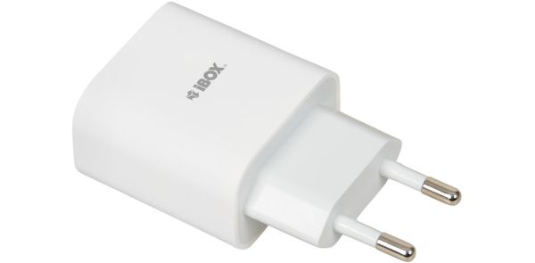 iBOX Võrgulaadija C-37 PD 20 W, USB-C, kaabel USB-C - Lightning