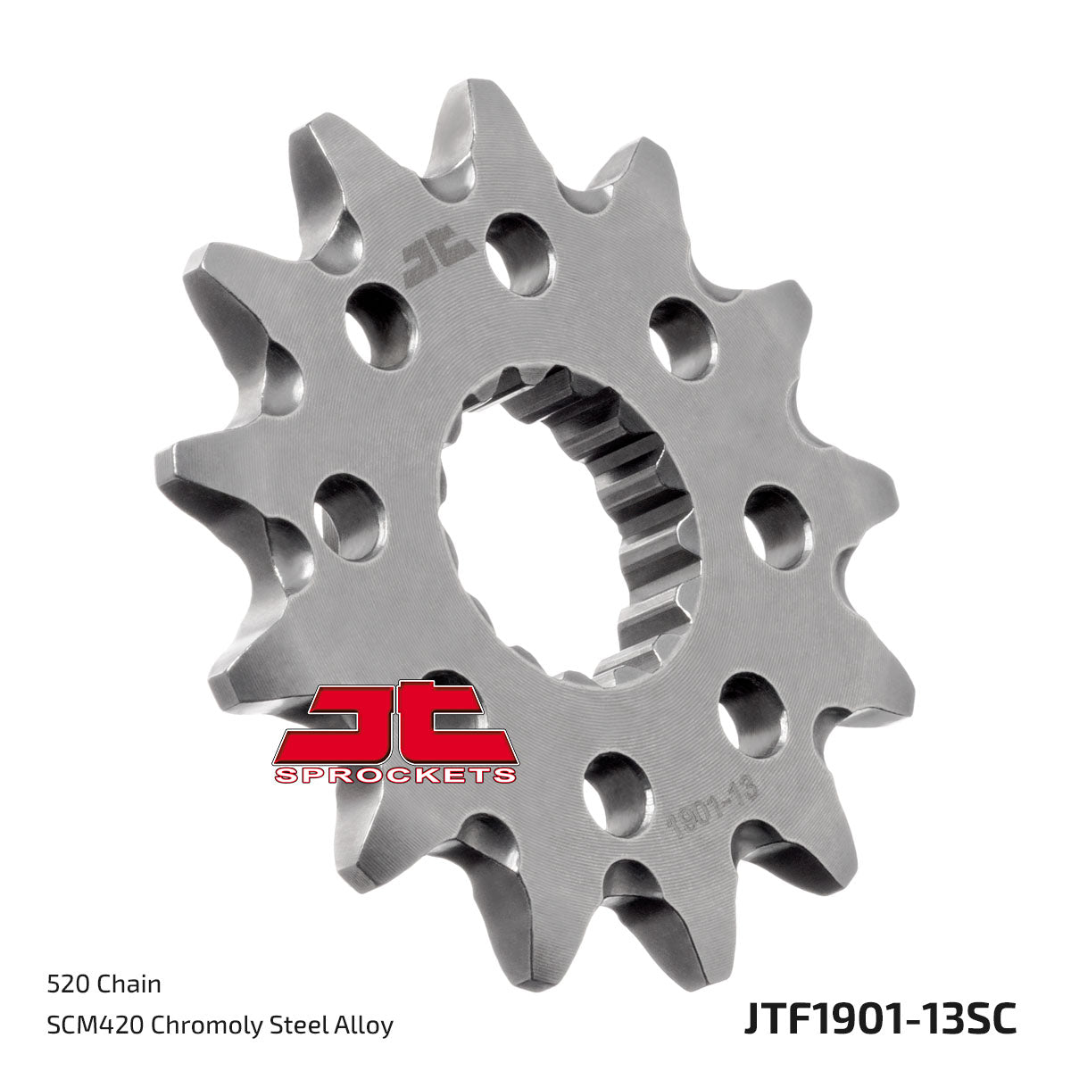 JT Sprockets Eesmine hammasratas JTF1901.13SC, 13z, samm 520, isepuhastuv