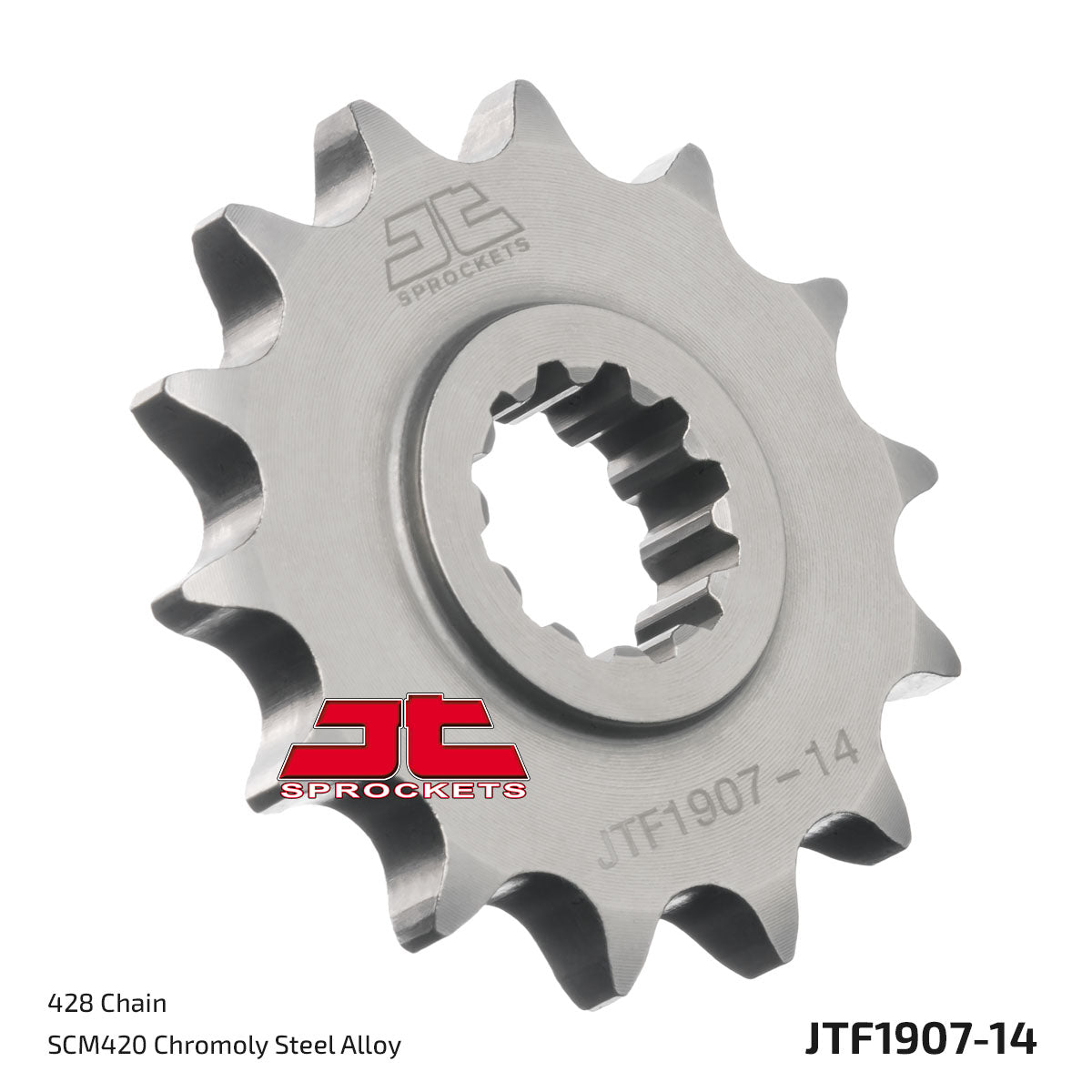 JT Sprockets Eesmine hammasratas JTF1907.14, 14z, samm 428